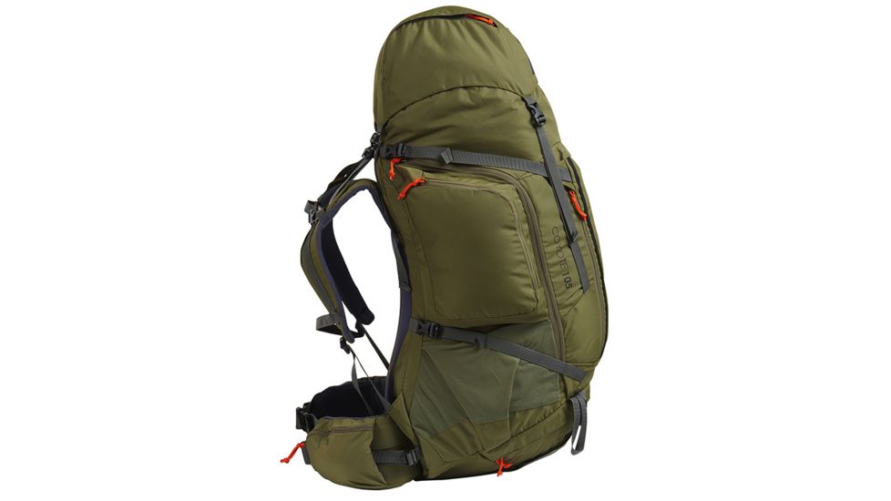Kelty Coyote 105 L Backpack, One Size, Burt Olive, 22610520BOV