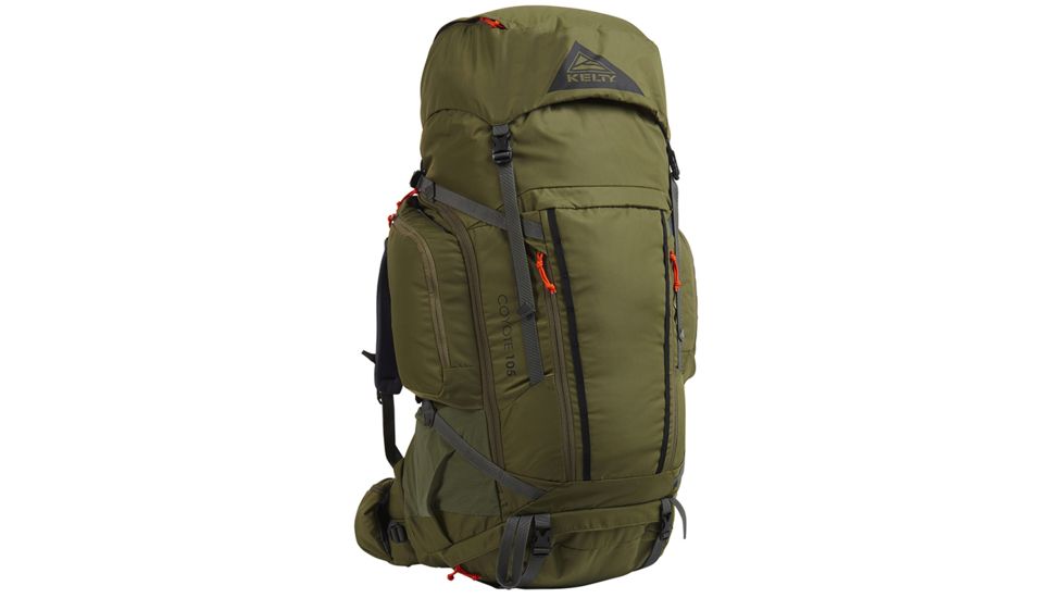 Kelty Coyote 105 L Backpack, One Size, Burt Olive, 22610520BOV