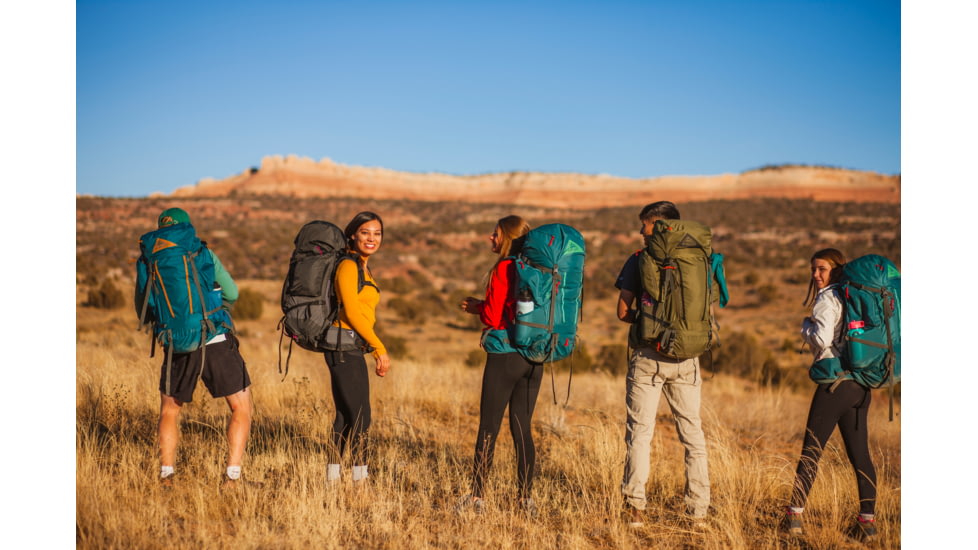 Kelty Coyote 60 - Women's, Asphalt / Blackout, 22617520AS