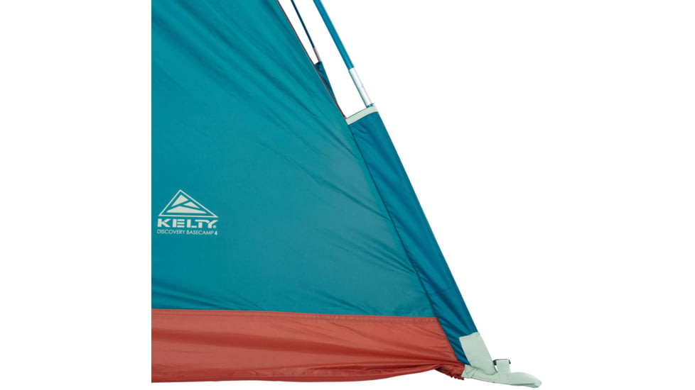 Kelty Discovery Basecamp 4 Tent, Laurel Green/Stormy Blue, One Size, 40835722STB