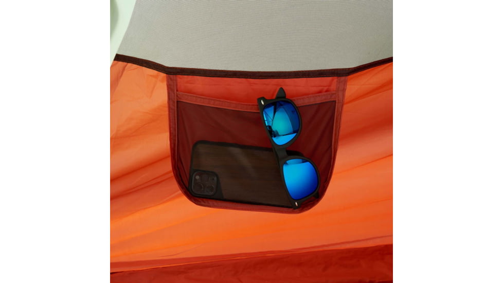 Kelty Discovery Basecamp 4 Tent, Laurel Green/Stormy Blue, One Size, 40835722STB