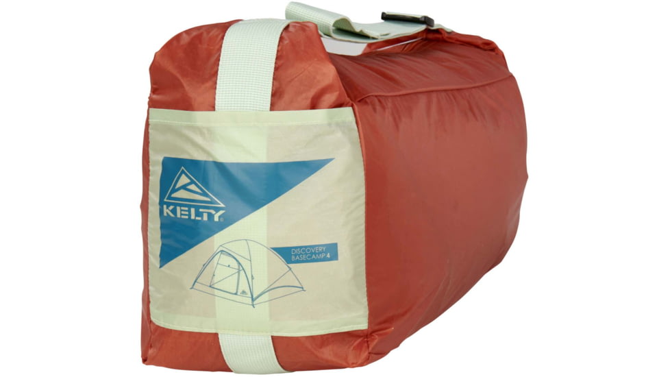 Kelty Discovery Basecamp 4 Tent, Laurel Green/Stormy Blue, One Size, 40835722STB
