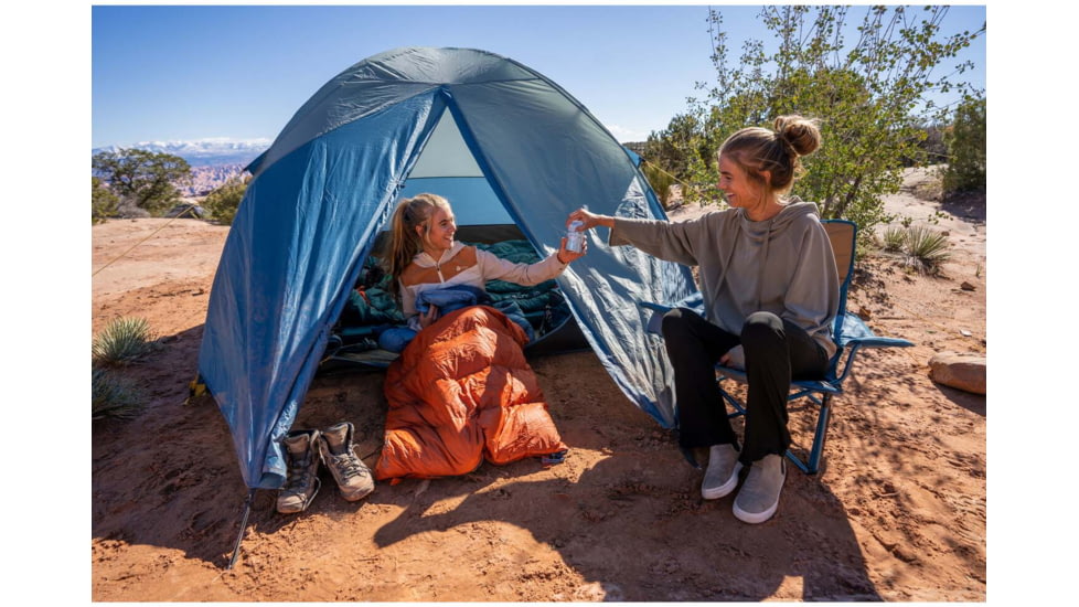 Kelty Discovery Element 4 Tent, Iceberg Green/Agean Blue, One Size, 40835922AGB