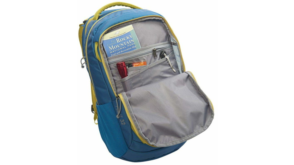 Kelty Flint 32L Daypack, Lyons Blue/Warm Olive, One Size, 22626120LYB