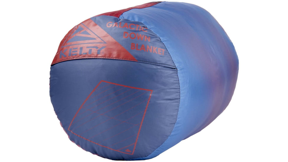 Kelty Galactic Down Blanket, Cranberry/Atmosphere, 35427021CB