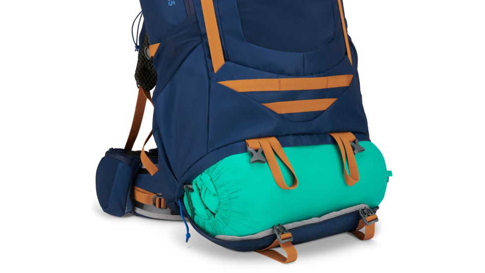Kelty Glendale 105L Backpack, Blue/Cathay Spice, 105 Liter, 22631223PGB