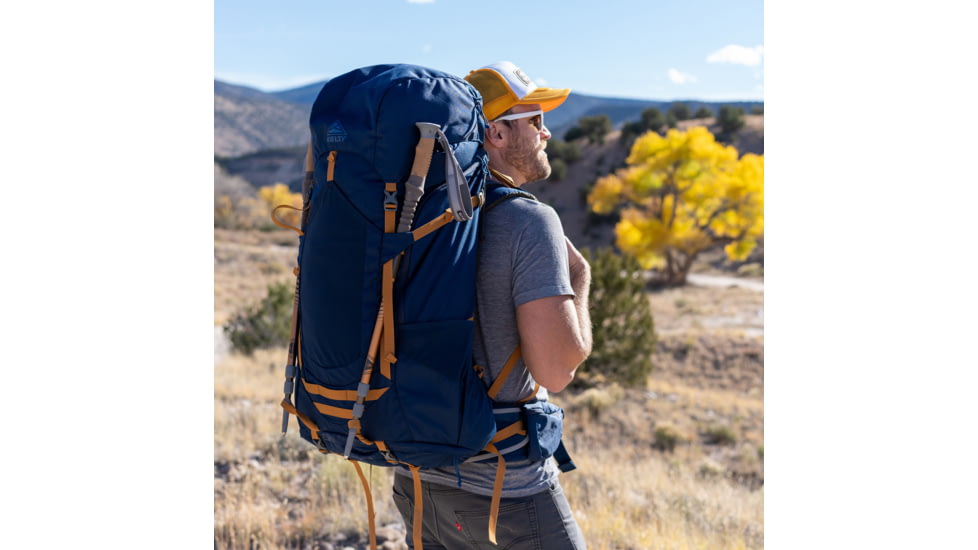 Kelty Glendale 105L Backpack, Blue/Cathay Spice, 105 Liter, 22631223PGB