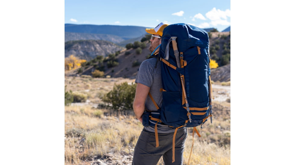 Kelty Glendale 105L Backpack, Blue/Cathay Spice, 105 Liter, 22631223PGB