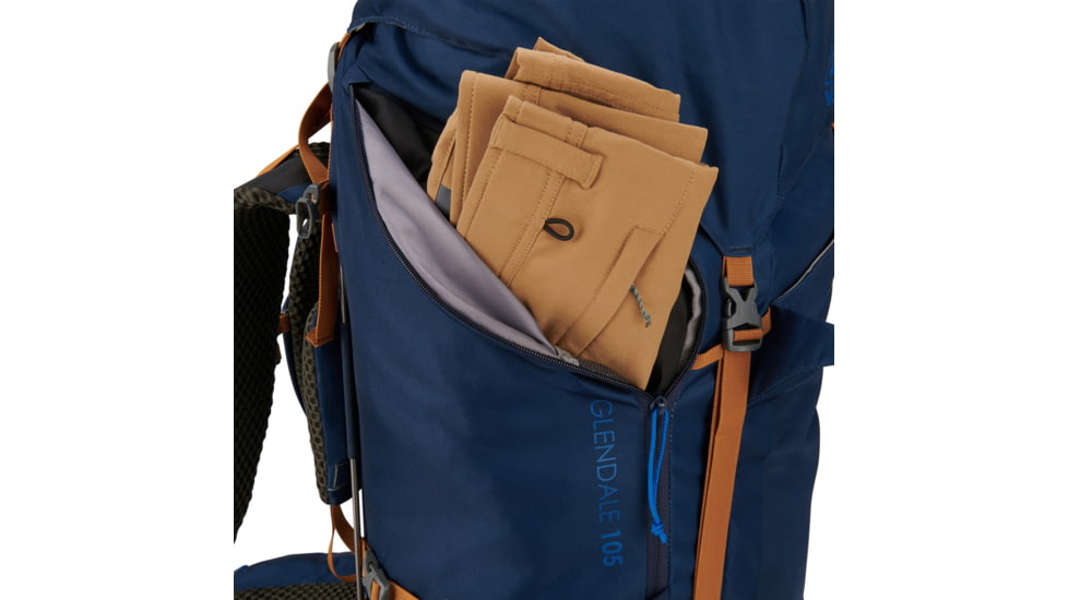 Kelty Glendale 105L Backpack, Blue/Cathay Spice, 105 Liter, 22631223PGB