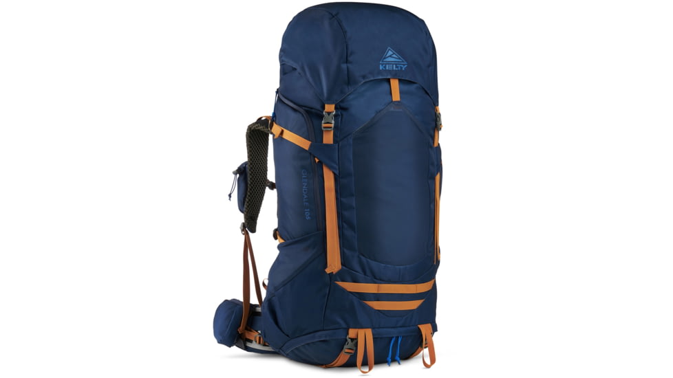 Kelty Glendale 105L Backpack, Blue/Cathay Spice, 105 Liter, 22631223PGB