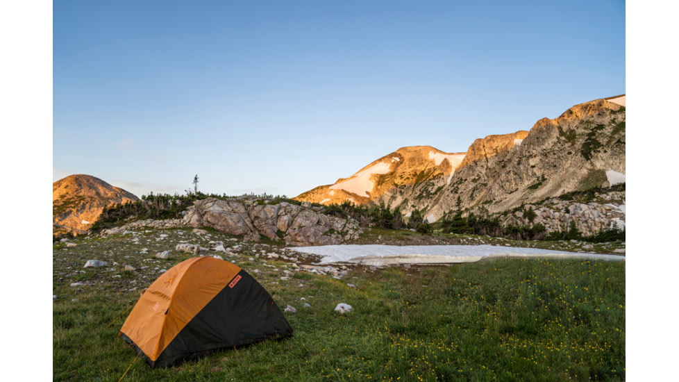 Kelty Grand Mesa 4 Tent, One Size, Beluga/Golden Oak, 40811920