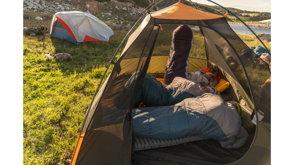 Kelty Grand Mesa 4 Tent, One Size, Beluga/Golden Oak, 40811920
