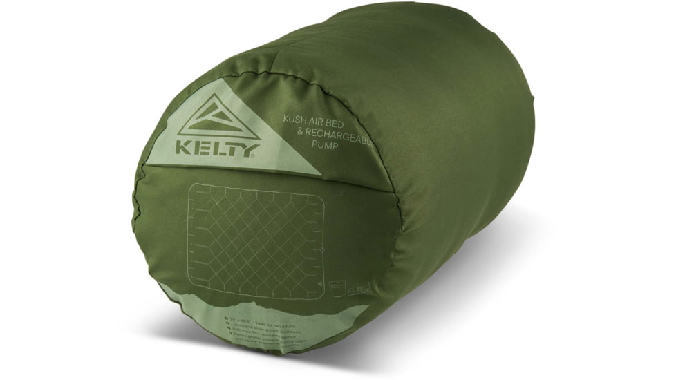 Kelty Kush Air Bed w/Rechargeable Pump, Sea Spray, 37451925SS