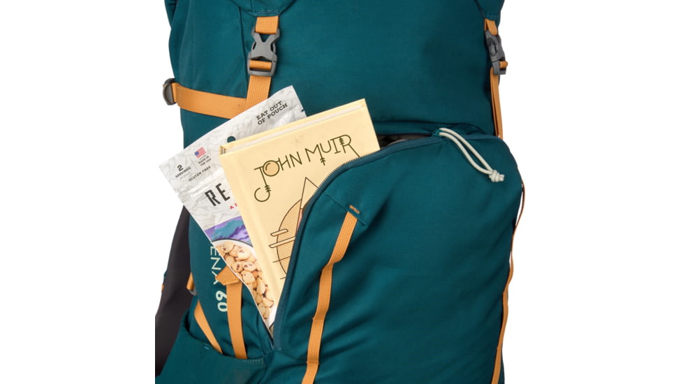 Kelty Nena 60 Backpack - Womens, Deep Teal/Gold, 60 Liter, 22631624DT