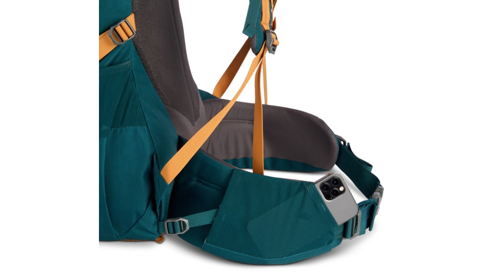 Kelty Nena 60 Backpack - Womens, Deep Teal/Gold, 60 Liter, 22631624DT