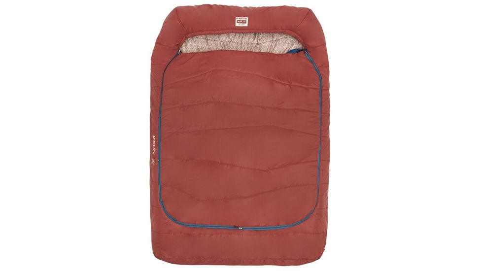 Kelty Tru.Comfort Doublewide 2 Sleeping Bag, Brick Geo, Long, 35417119DWBI