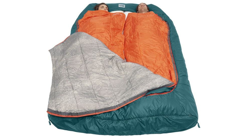 Kelty Tru.Comfort Sleeping Bag Doublewide 20F, Deep Teal, Regular, 35417119DWDT