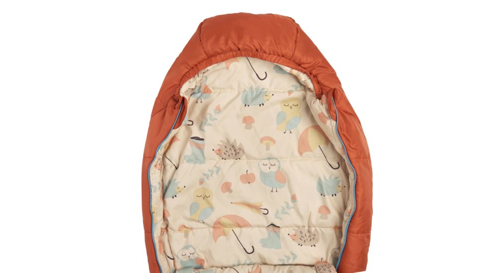 Kelty Woobie 30 Degree Girl's Sleeping Bag, Burnt Sienna, 35416918SR