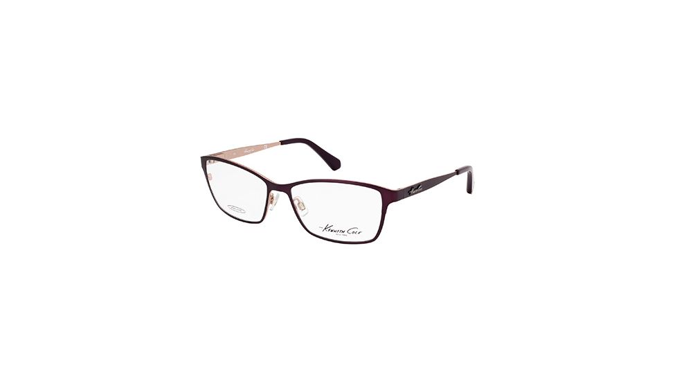 Kenneth Cole KC0206 Eyeglass Frames - Black Frame Color
