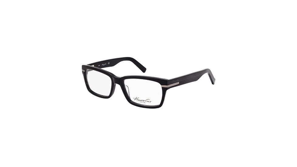 Kenneth Cole KC0210 Eyeglass Frames - Shiny Black Frame Color