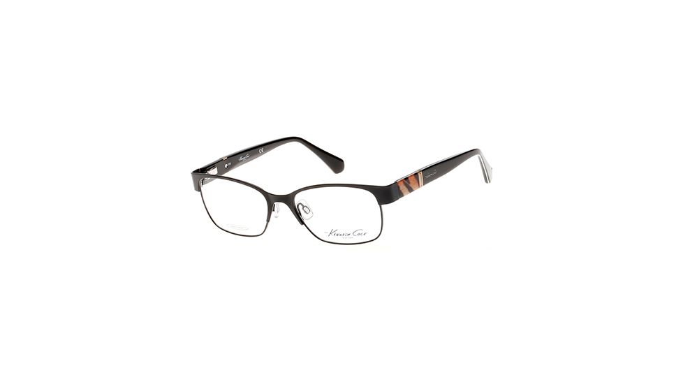 Kenneth Cole KC0214 Eyeglass Frames - Matte Black Frame Color