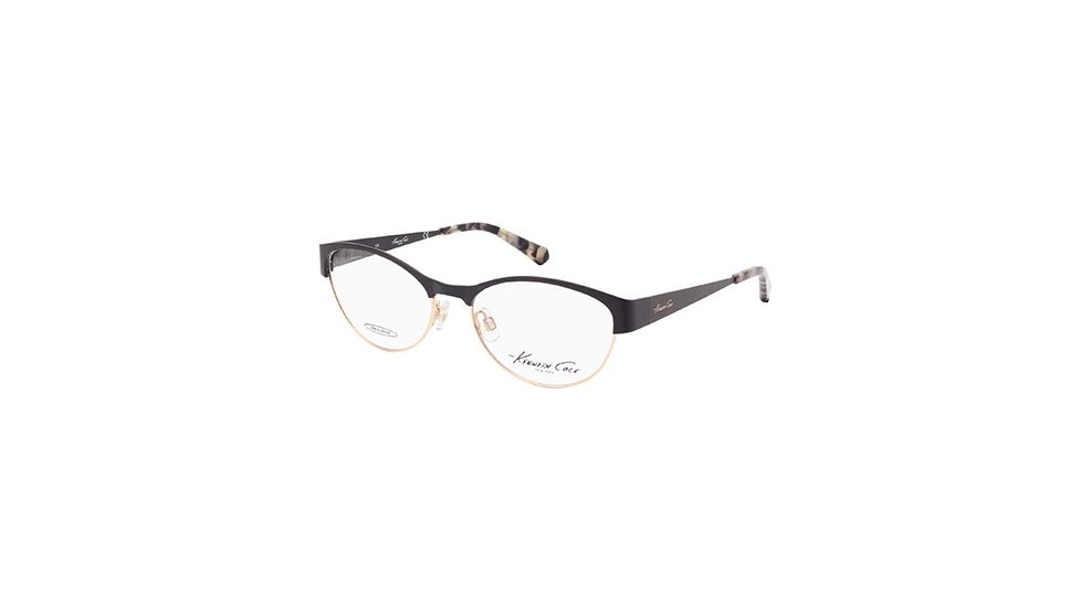 Kenneth Cole KC0215 Eyeglass Frames - Matte Black Frame Color