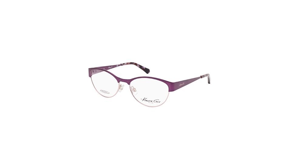 Kenneth Cole KC0215 Eyeglass Frames - Matte Violet Frame Color