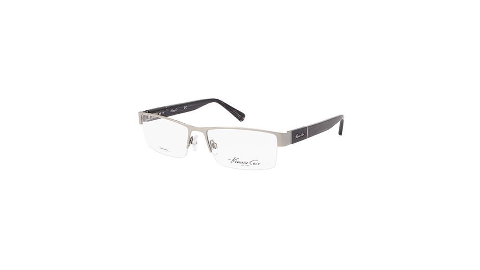 Kenneth Cole KC0217 Eyeglass Frames - Matte Gun Metal Frame Color