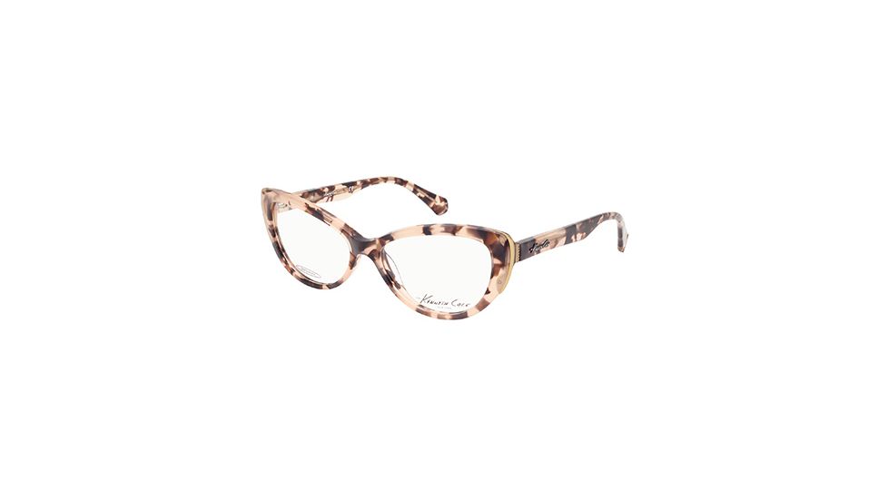 Kenneth Cole KC0219 Eyeglass Frames - Shiny Pink Frame Color
