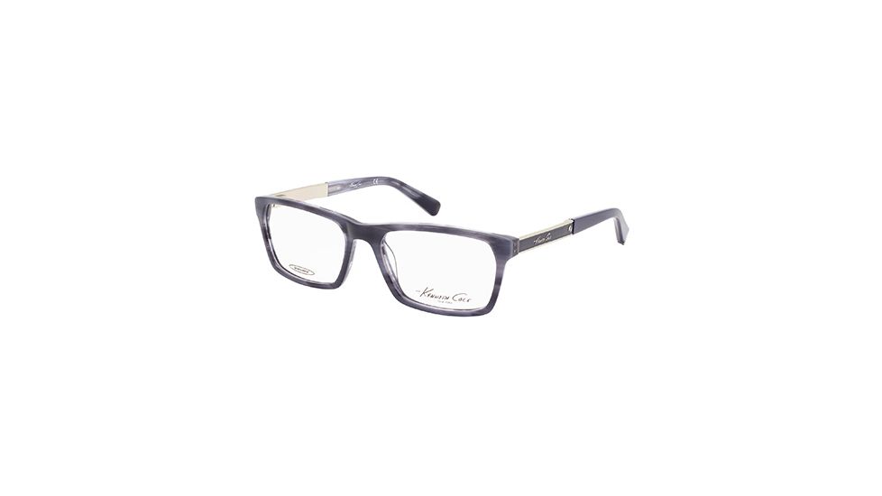 Kenneth Cole KC0220 Eyeglass Frames - Blue Frame Color