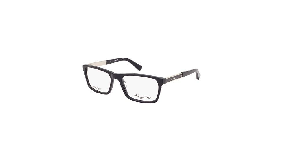 Kenneth Cole KC0220 Eyeglass Frames - Shiny Black Frame Color