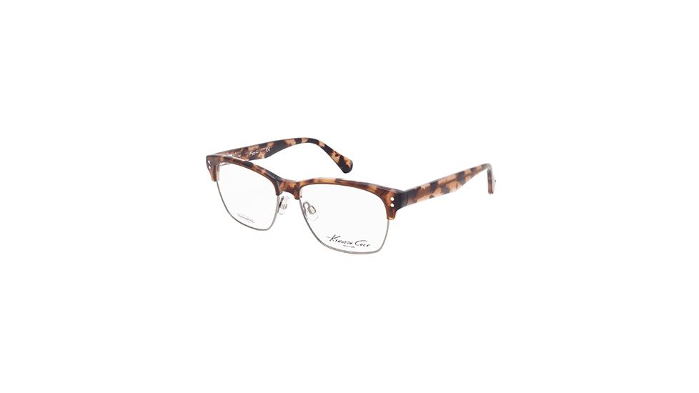 Kenneth Cole KC0221 Eyeglass Frames - Coloured Havana Frame Color