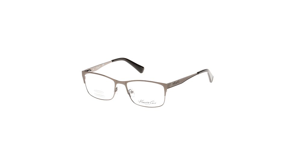 Kenneth Cole KC0227 Eyeglass Frames - Matte Gun Metal Frame Color