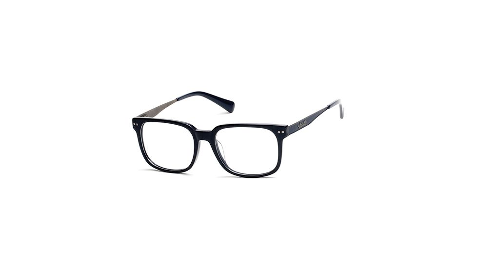 Kenneth Cole KC0228 Eyeglass Frames - Shiny Blue Frame Color