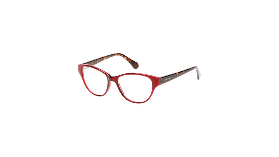 Kenneth Cole KC0231 Eyeglass Frames - Shiny Bordeaux Frame Color