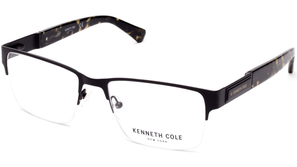 Kenneth Cole KC0268 Eyeglass Frames - Matte Black Frame Color