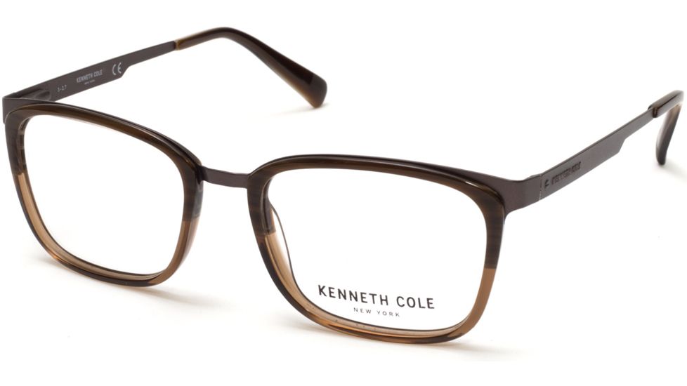 Kenneth Cole KC0274 Eyeglass Frames - Brown Horn Frame Color