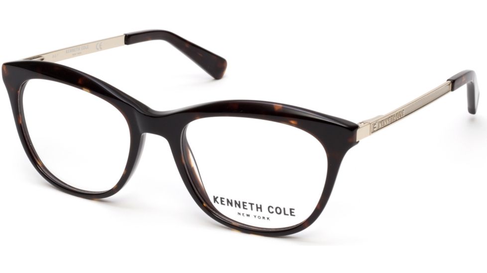 Kenneth Cole KC0276 Eyeglass Frames - Dark Havana Frame Color, Dark Havana Lens Color