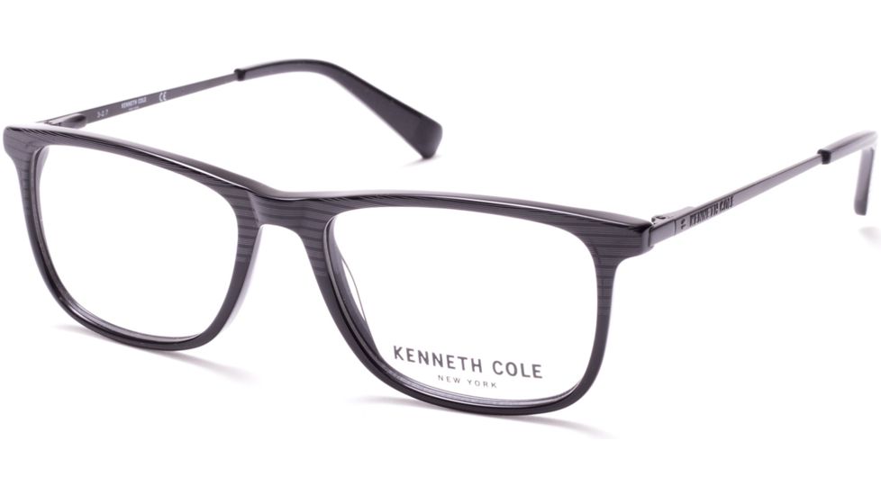 Kenneth Cole KC0277 Eyeglass Frames - Shiny Black Frame Color