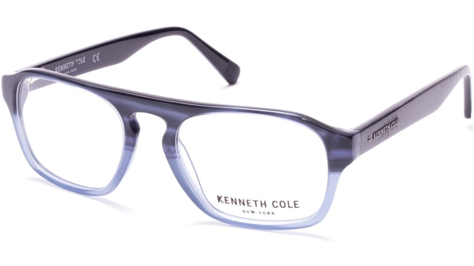 Kenneth Cole KC0285 Eyeglass Frames - Coloured Horn Frame Color