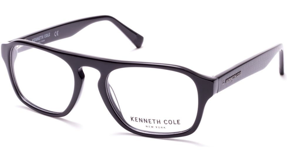 Kenneth Cole KC0285 Eyeglass Frames - Shiny Black Frame Color