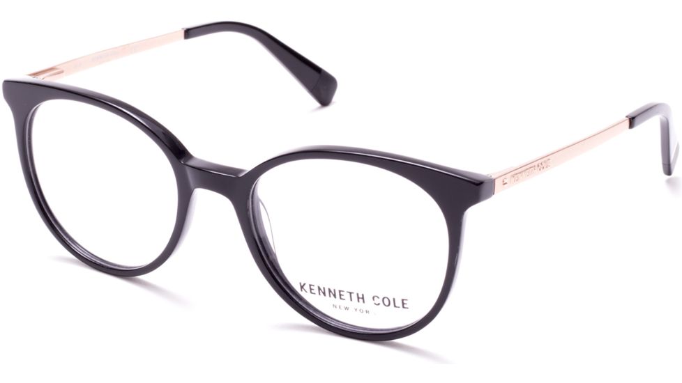 Kenneth Cole KC0288 Eyeglass Frames - Shiny Black Frame Color