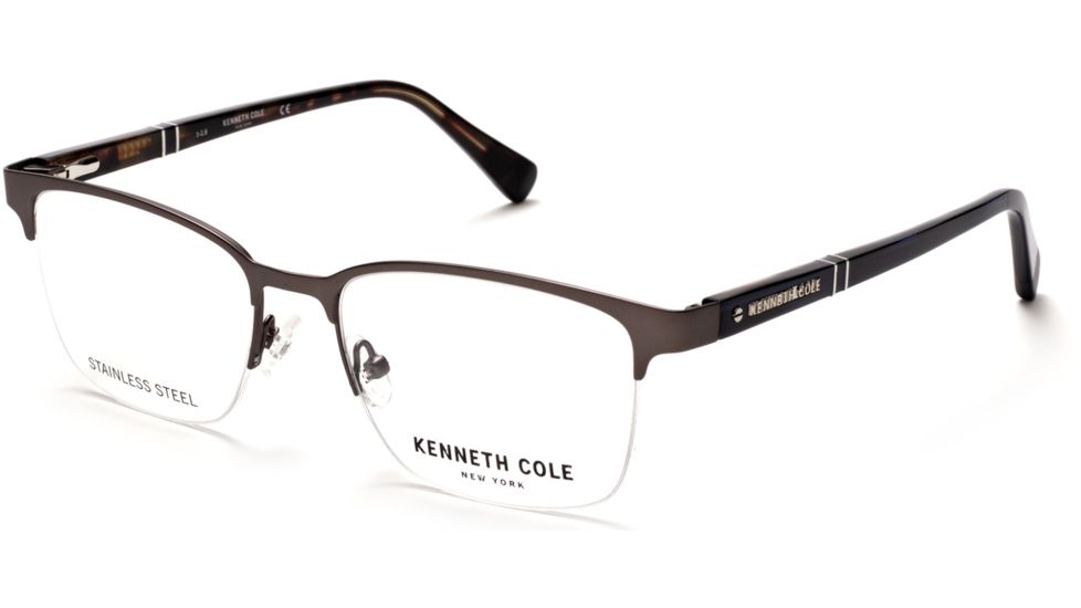 Kenneth Cole KC0291 Eyeglass Frames - Matte Gunmetal Frame Color