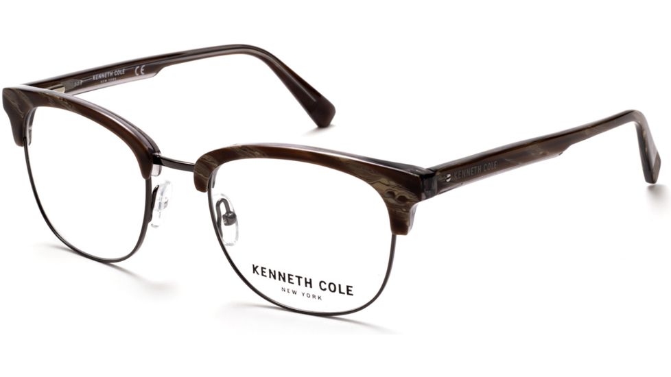 Kenneth Cole KC0292 Eyeglass Frames - Light Brown Frame Color