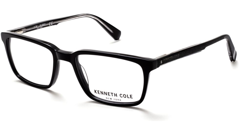 Kenneth Cole KC0293 Eyeglass Frames - Shiny Black Frame Color