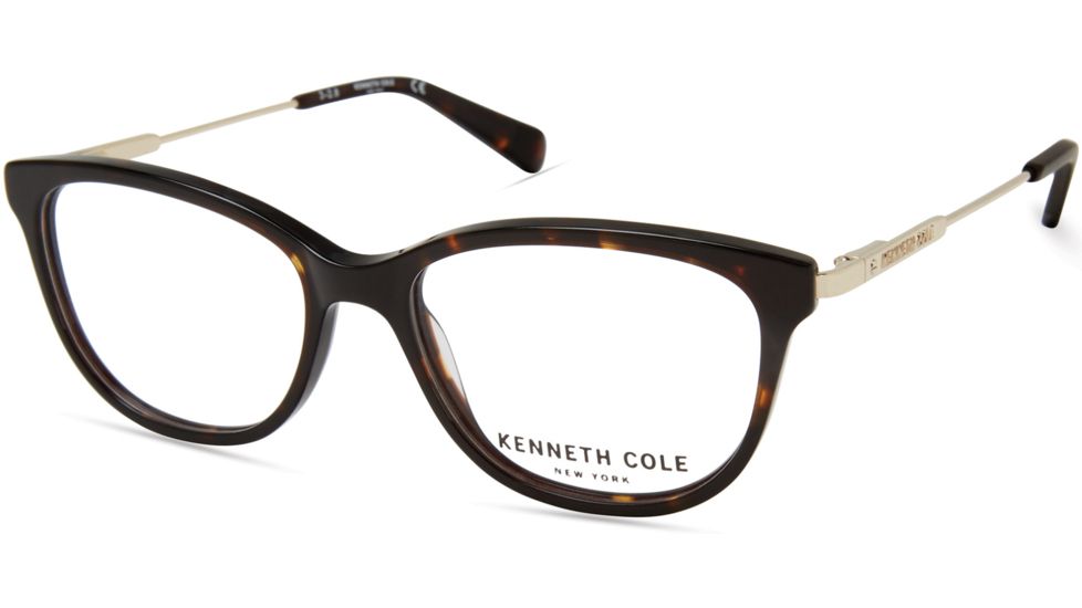 Kenneth Cole KC0298 Eyeglass Frames - Dark Havana Frame Color