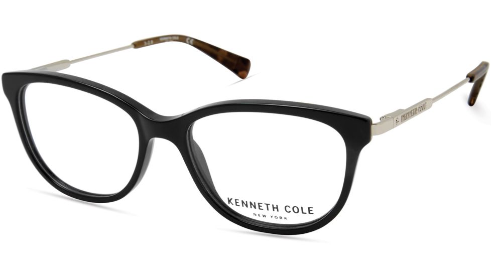 Kenneth Cole KC0298 Eyeglass Frames - Shiny Black Frame Color