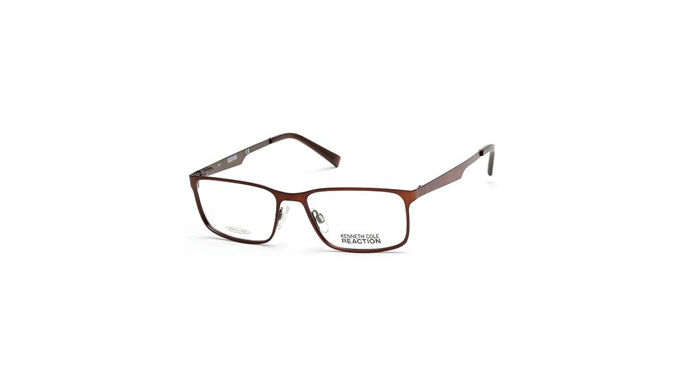 Kenneth Cole KC0762 Eyeglass Frames - Dark Brown Frame Color