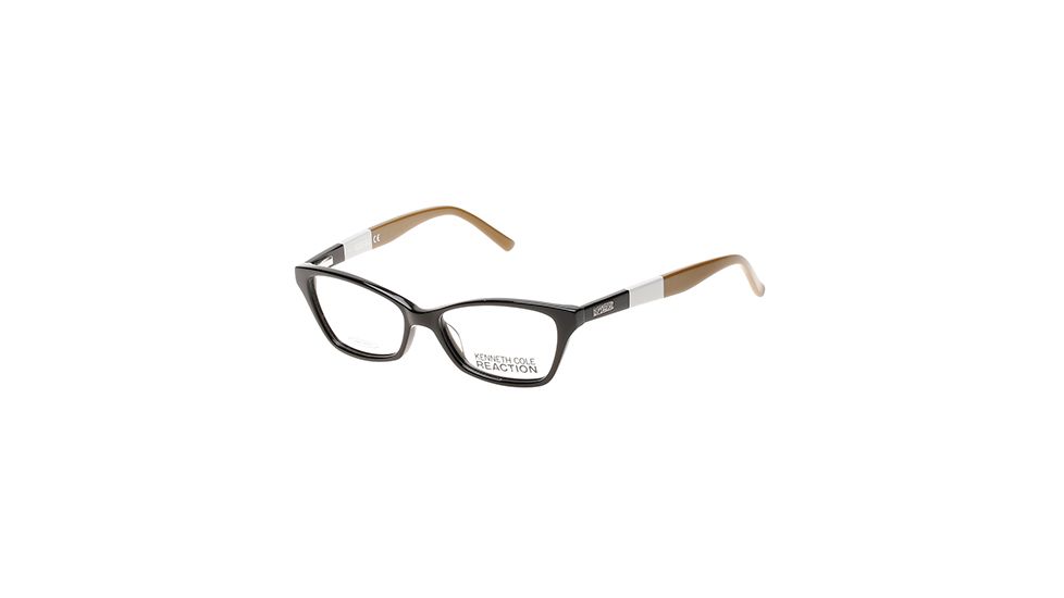 Kenneth Cole KC0766 Eyeglass Frames - Shiny Black Frame Color