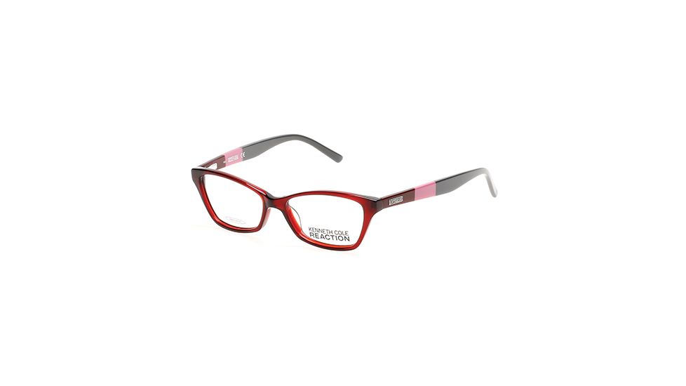 Kenneth Cole KC0766 Eyeglass Frames - Shiny Bordeaux Frame Color